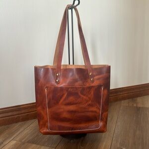 All leather purse by Rustic Cuff